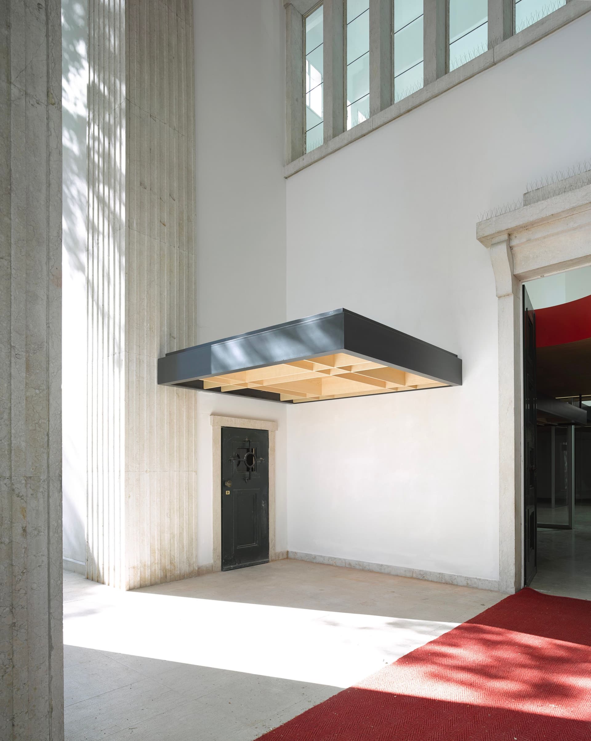 Duitse paviljoen, Biënnale Venetië 2014, ingang hoek. Foto: Bas Princen 