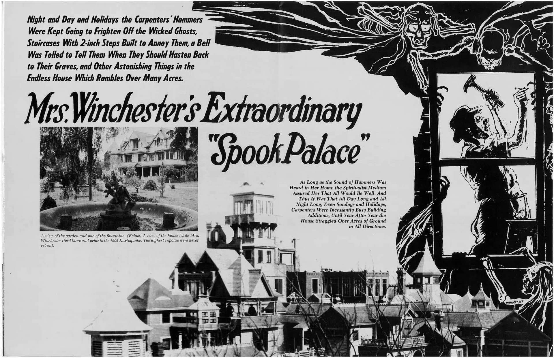 Article at the American Weekly. Published April 1, 1928. (Source: Anne Garner Papers, History San Jose)