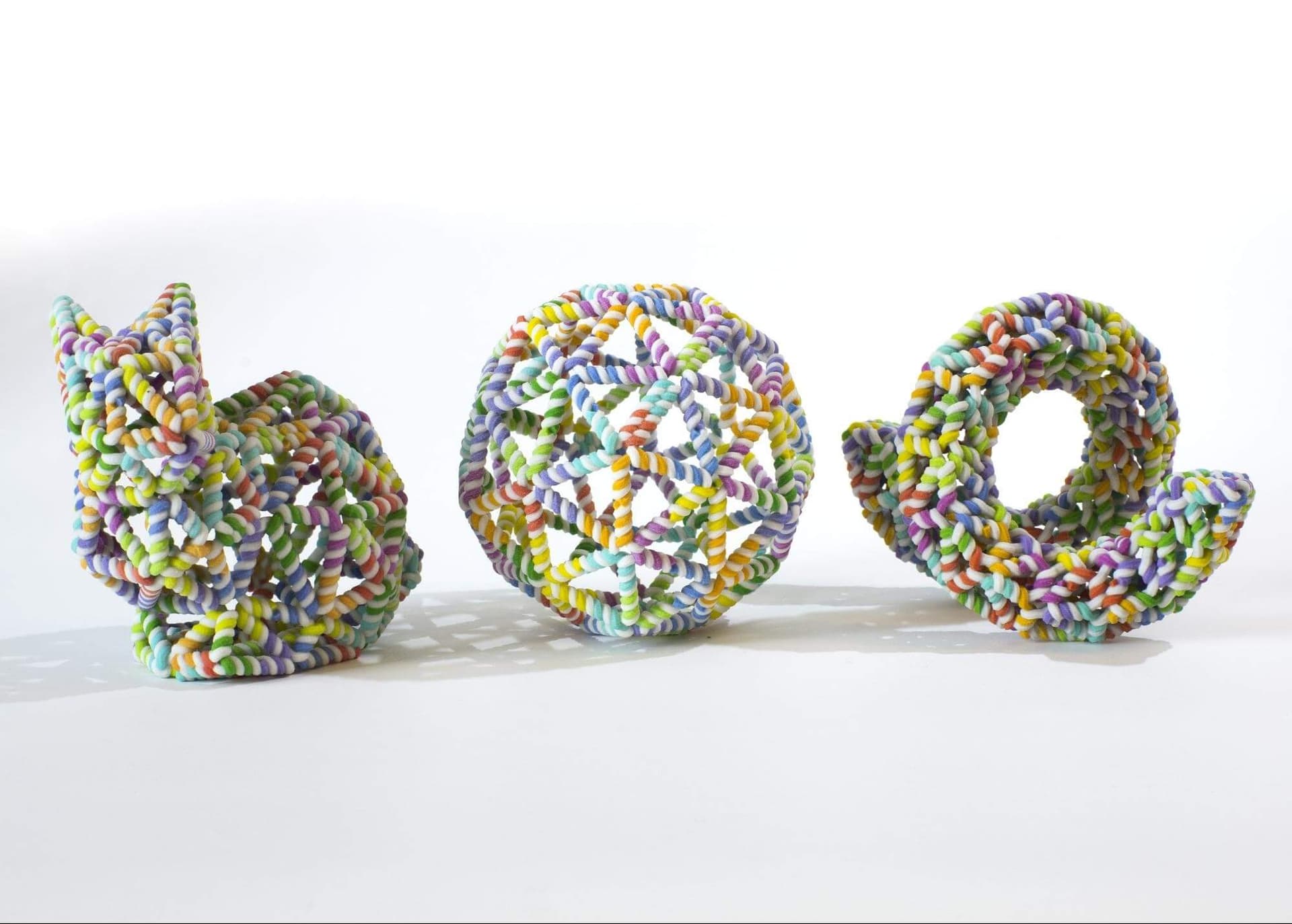 3D-print van DNA-modellen, door Erik Benson en Björn Högberg (CC BY-SA 4.0) 
