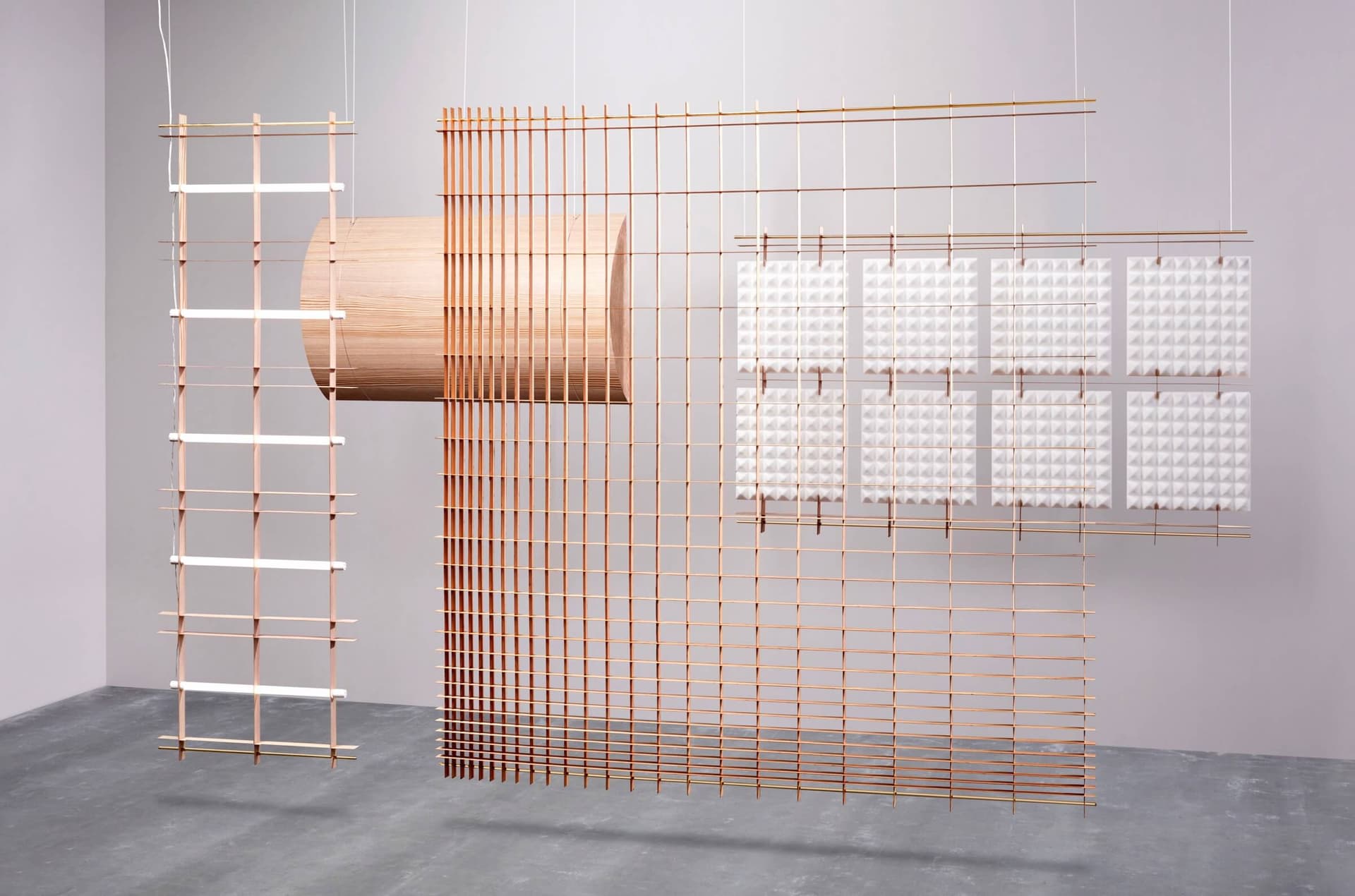 Grid space dividers van David Derksen, Transitions II project door Baars & Bloemhoff 