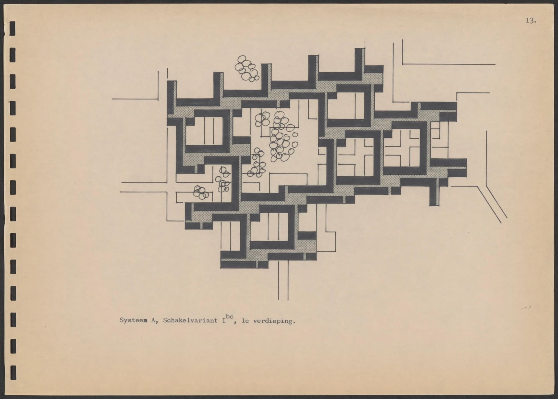 L.J. Heijdenrijk, J. Hermes, L.J. van der Stap en J. Mol, Faculteit toegepaste wiskunde en computercentrum voor de TH Twente in Drienerlo, Enschede, 1969-1974. Ontwerpboekje.  