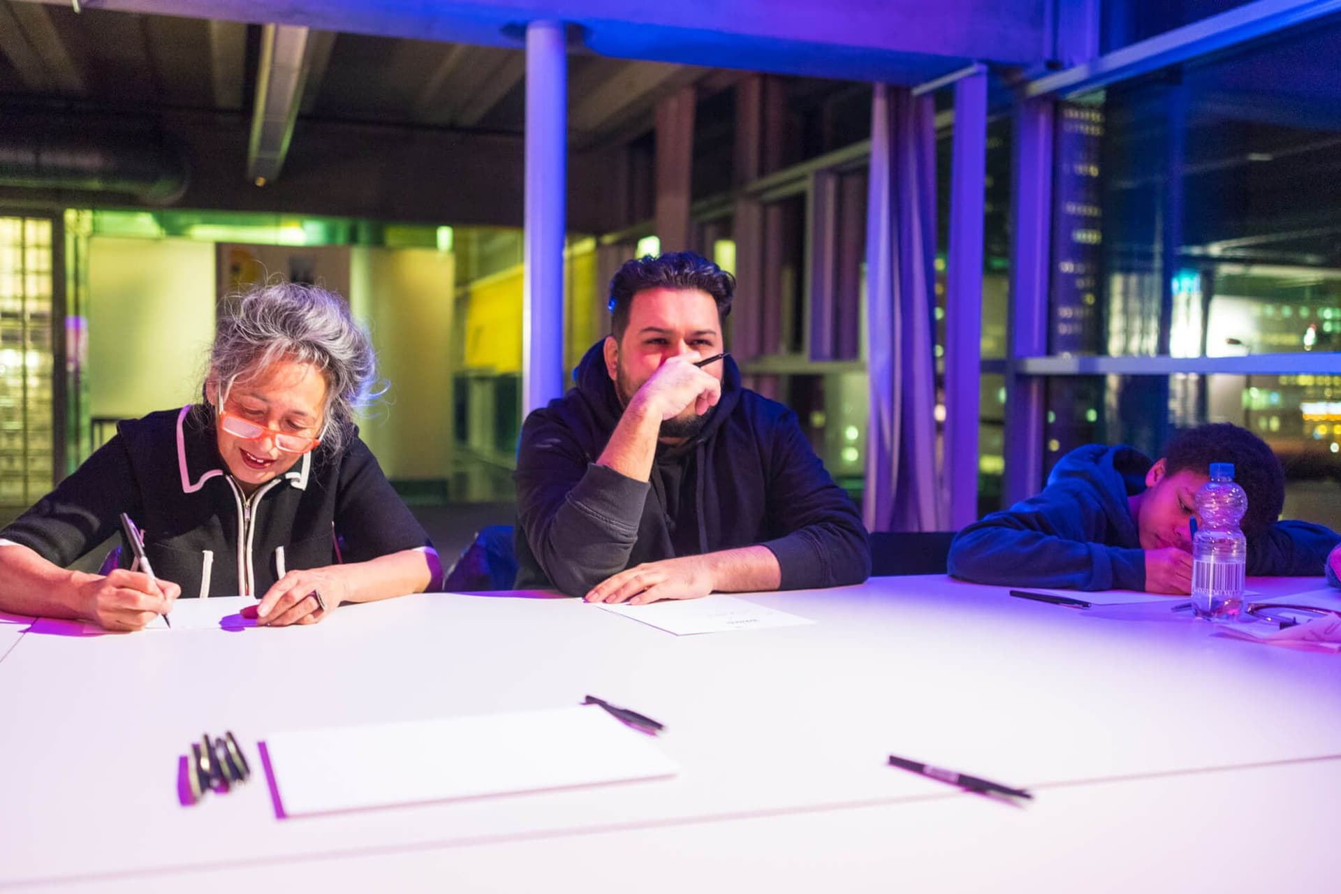 Thursday Night Workshop met Derek Otte, Het Nieuwe Instituut. Fotograaf Marwan Magroun. 