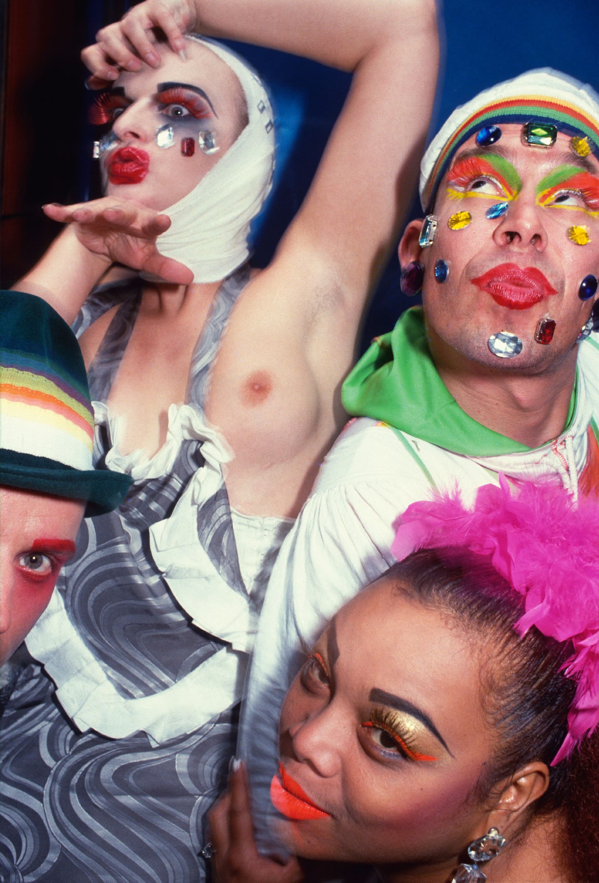 Haute Couture Junkies, Amsterdam, 1991. Photo Cleo Campert 