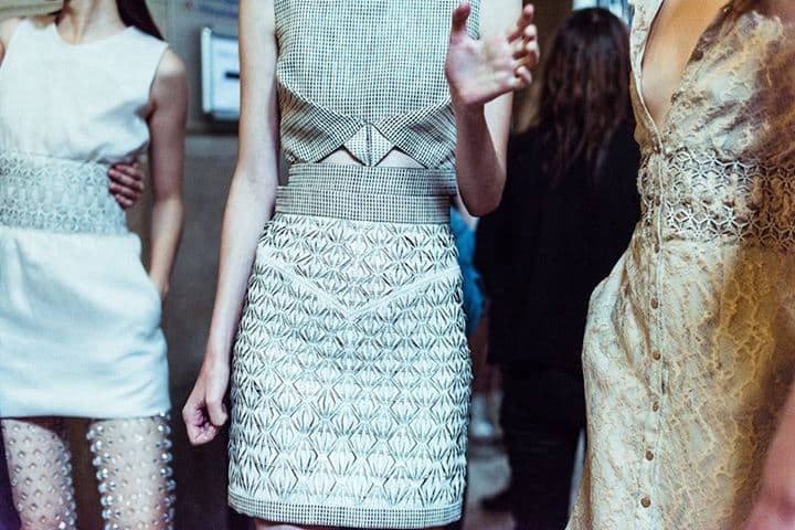 Iris van Herpen, Quaquaversal 2016 - Backstage, photo Morgan O'Donovan 