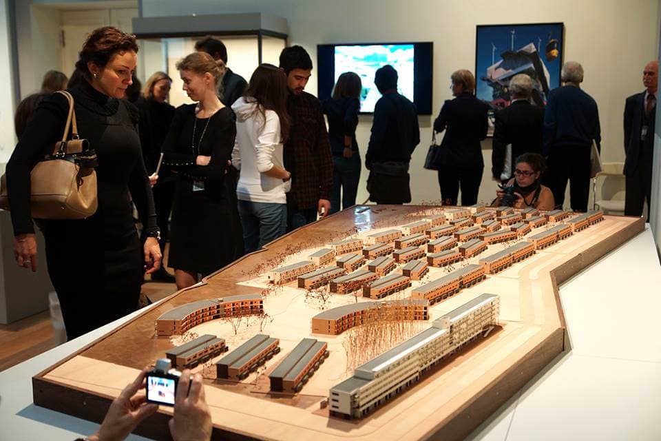  Opening tentoonstelling 'Architecture the Dutch Way 1945-2000' in de Hermitage, St. Petersburg, 15 oktober 2013. Foto: De Hermitage 