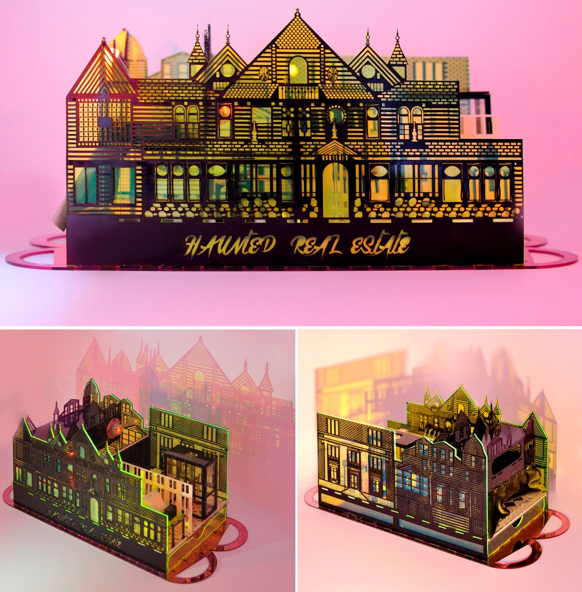 Haunted Real Estate. A model representing the architectures of haunting