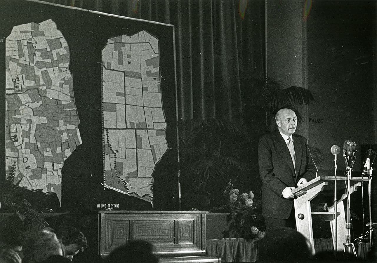 Under the direction of Sicco Mansholt—a farmer who entered politics and served as minister of agriculture, fishing and food production in the Netherlands from 1945 until 1958, land consolidation projects were rapidly implemented all over t… 