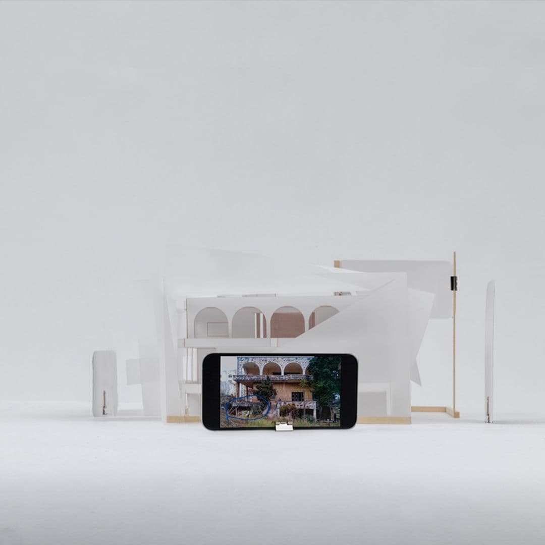Architectural model by Luna BuGhanem. Photo: Andy Ryan