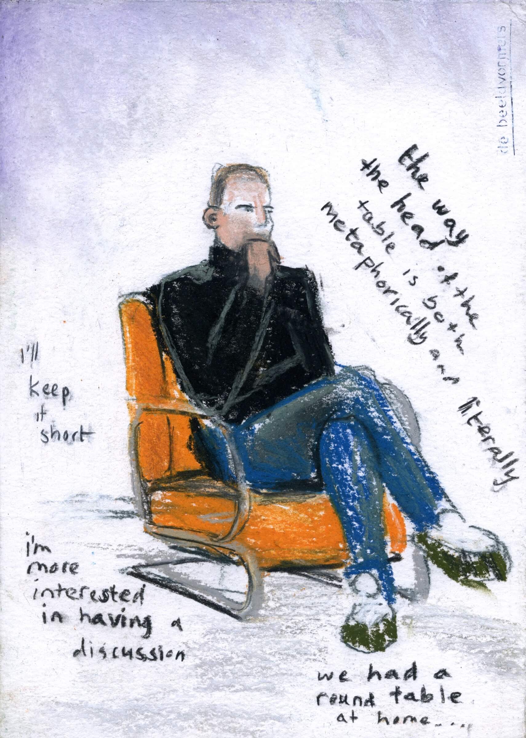 Thursday Night with Jack Self. Visual report by De Beeldvormers 