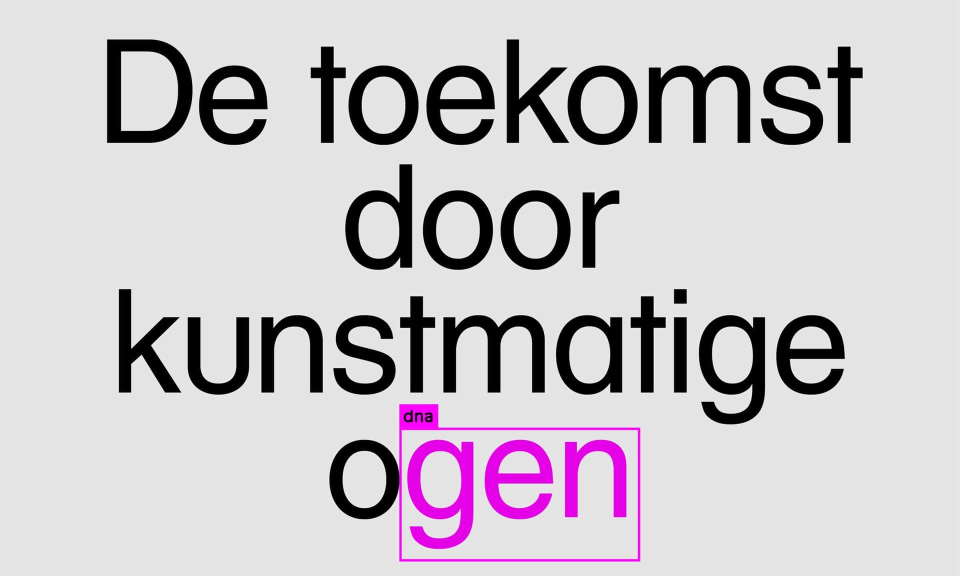 Grafisch ontwerp van Maud Vervenne. 