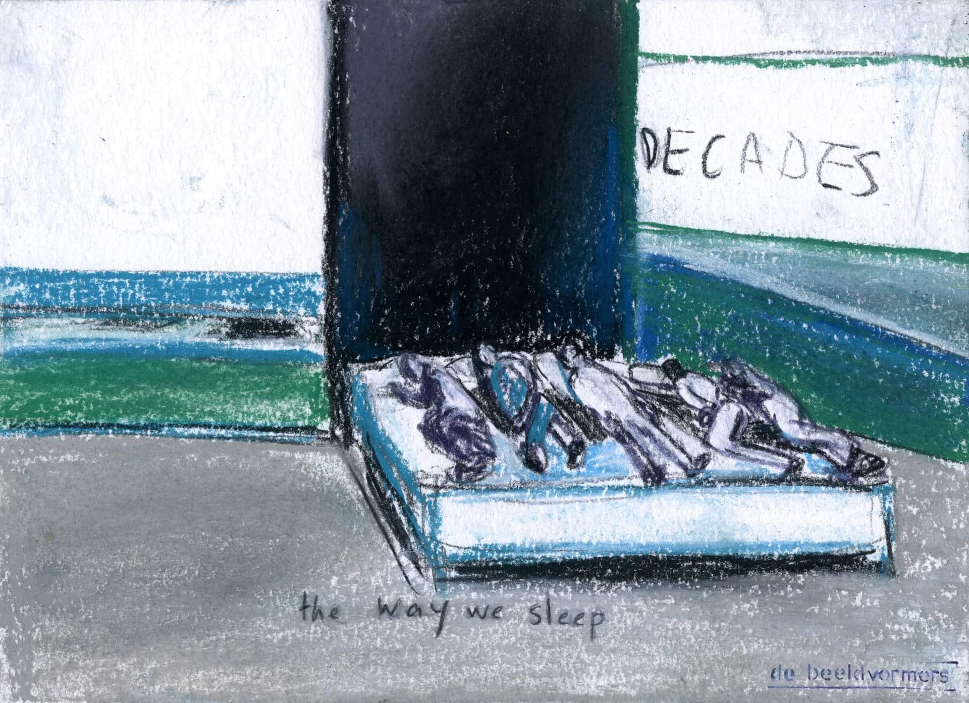 Thursday Night with Jack Self. Visual report by De Beeldvormers 