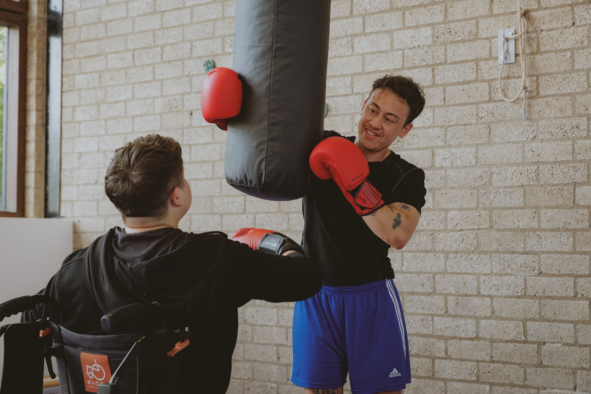 Boxing class by Queer Gym. Photo: Maartje Hensen