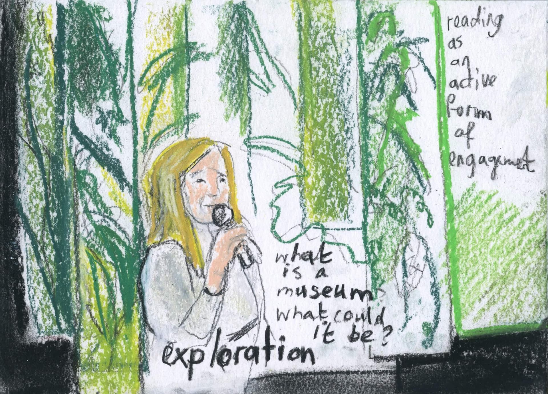 Thursday Night with Chus Martínez and Beatrix Ruf. Visual report by De Beeldvormers