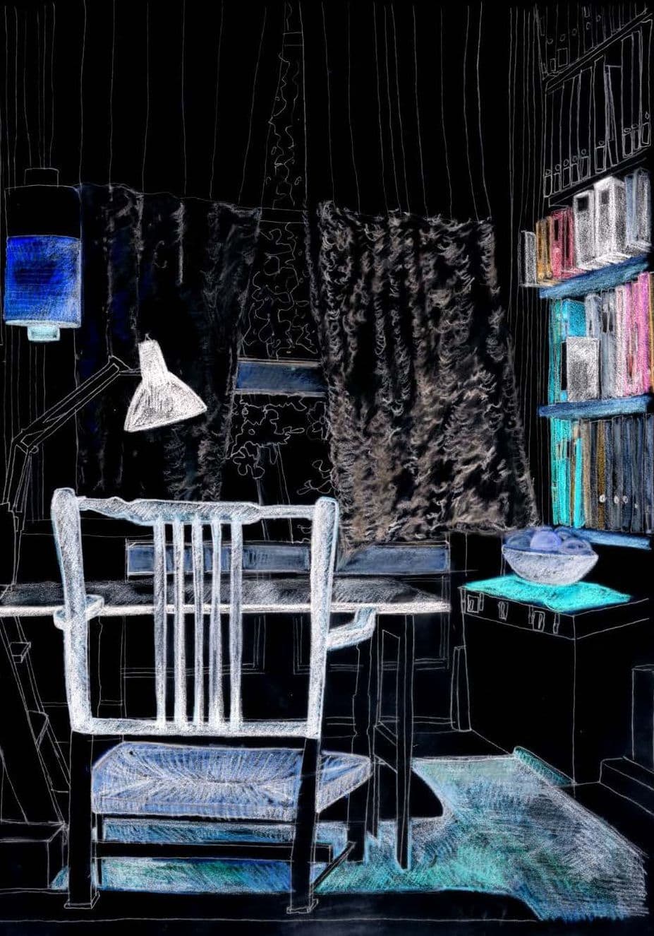 Alison's Room. An Extended Reality Archive. XR-Installation by Paula Strunden. Photo Johannes Schwartz.