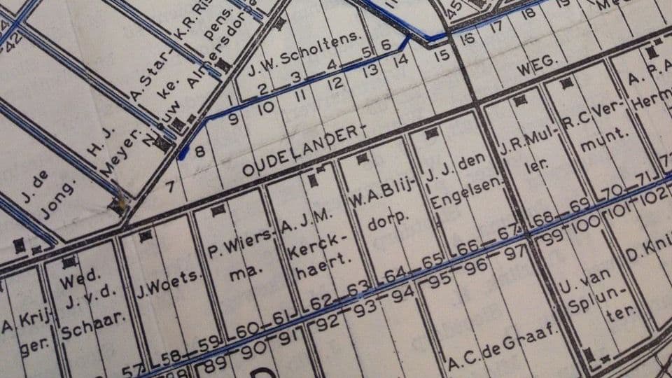 C. van Eesteren. Wieringermeer, 1941. Collection Het Nieuwe Instituut, Archive C. van Eesteren. 