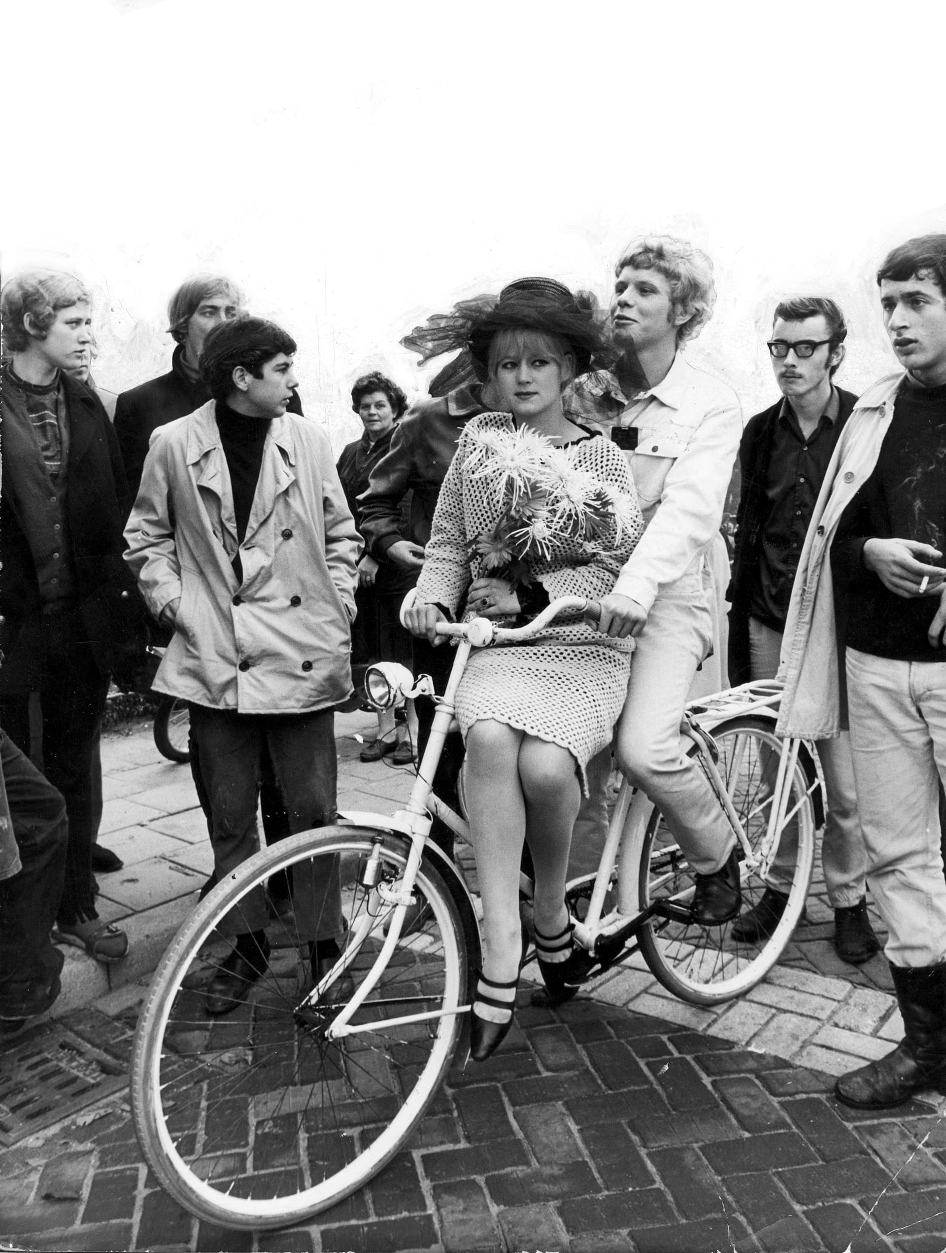 Bruiloft Rob Stolk en Sara Stolk Duijs, 6 oktober 1965, Foto: Jacques Klok, Spaarnestadphoto  