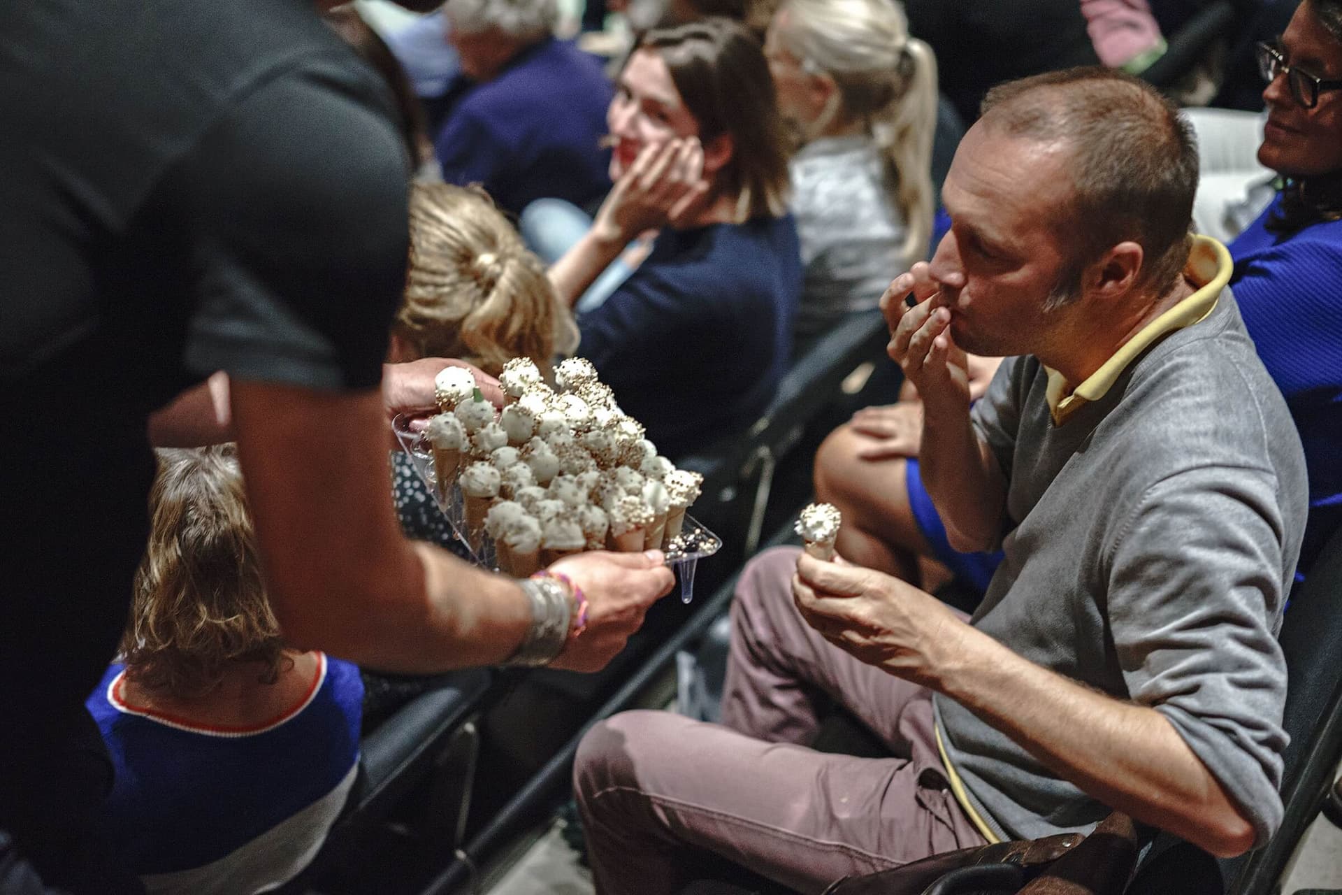 Thursday Night: Janno Lanjouw on Best of 5 years Food Filmfestival
Photo: Matthijs Immink