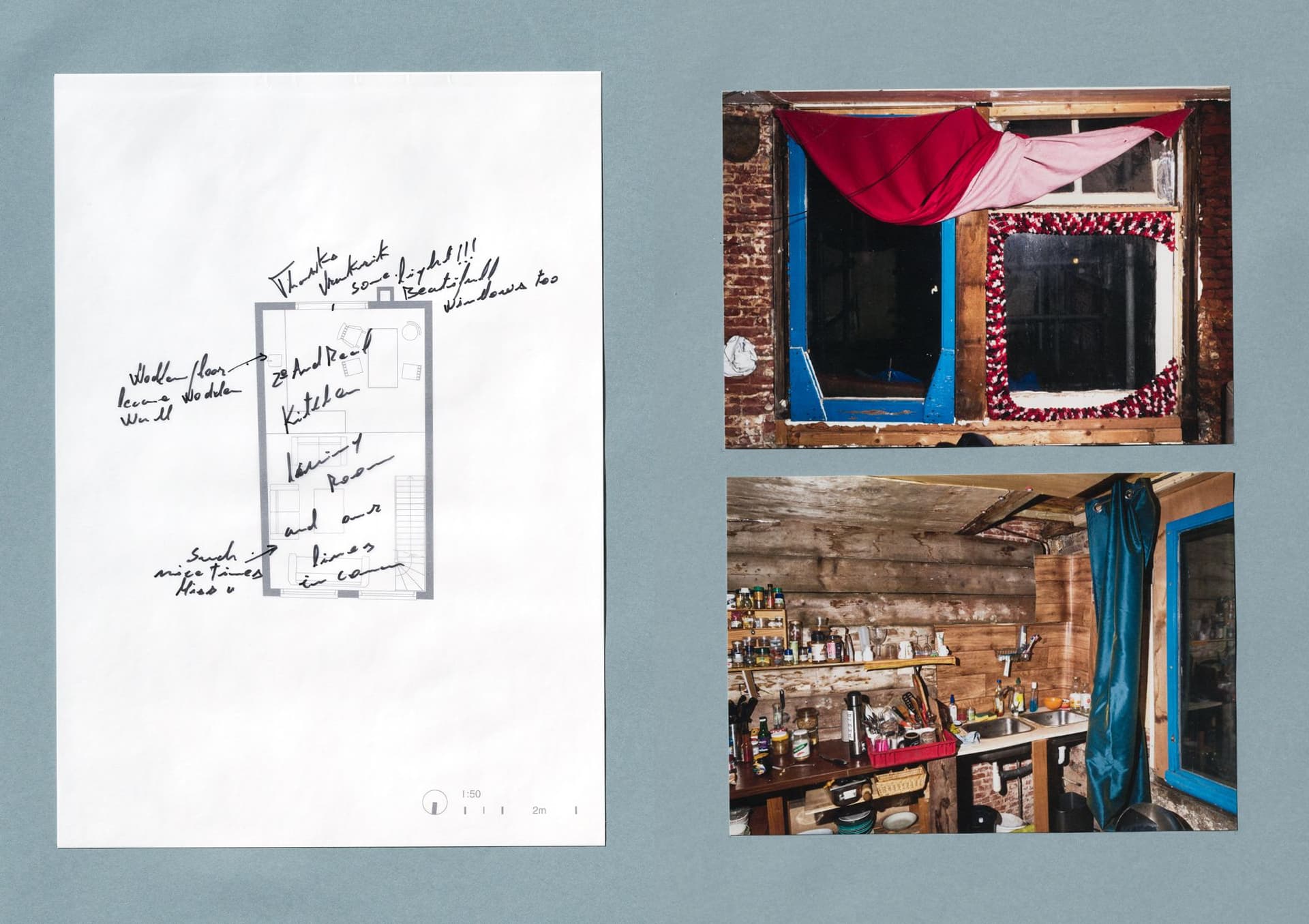  Wijde Heisteeg. First Floor. From: Architecture of Appropriation. On Squatting as Spatial Practice. 