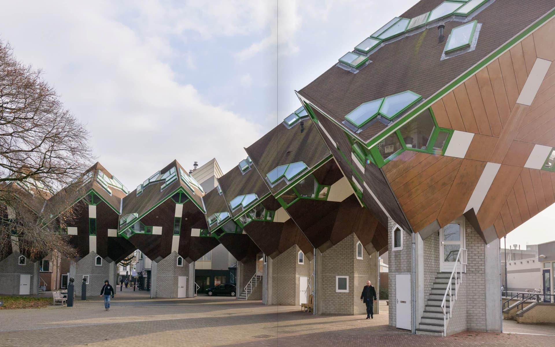 Het Woningenwoud, Piet Blom, Speelhuisplein Helmond. Francois Hendrickx Photography 