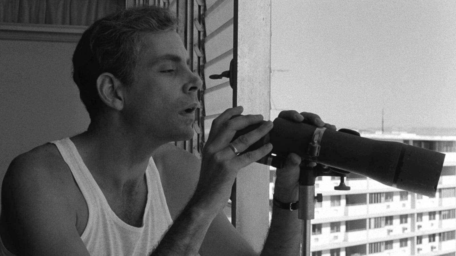 Still of 'Memories of Underdevelopment', 1968, Cuba.  