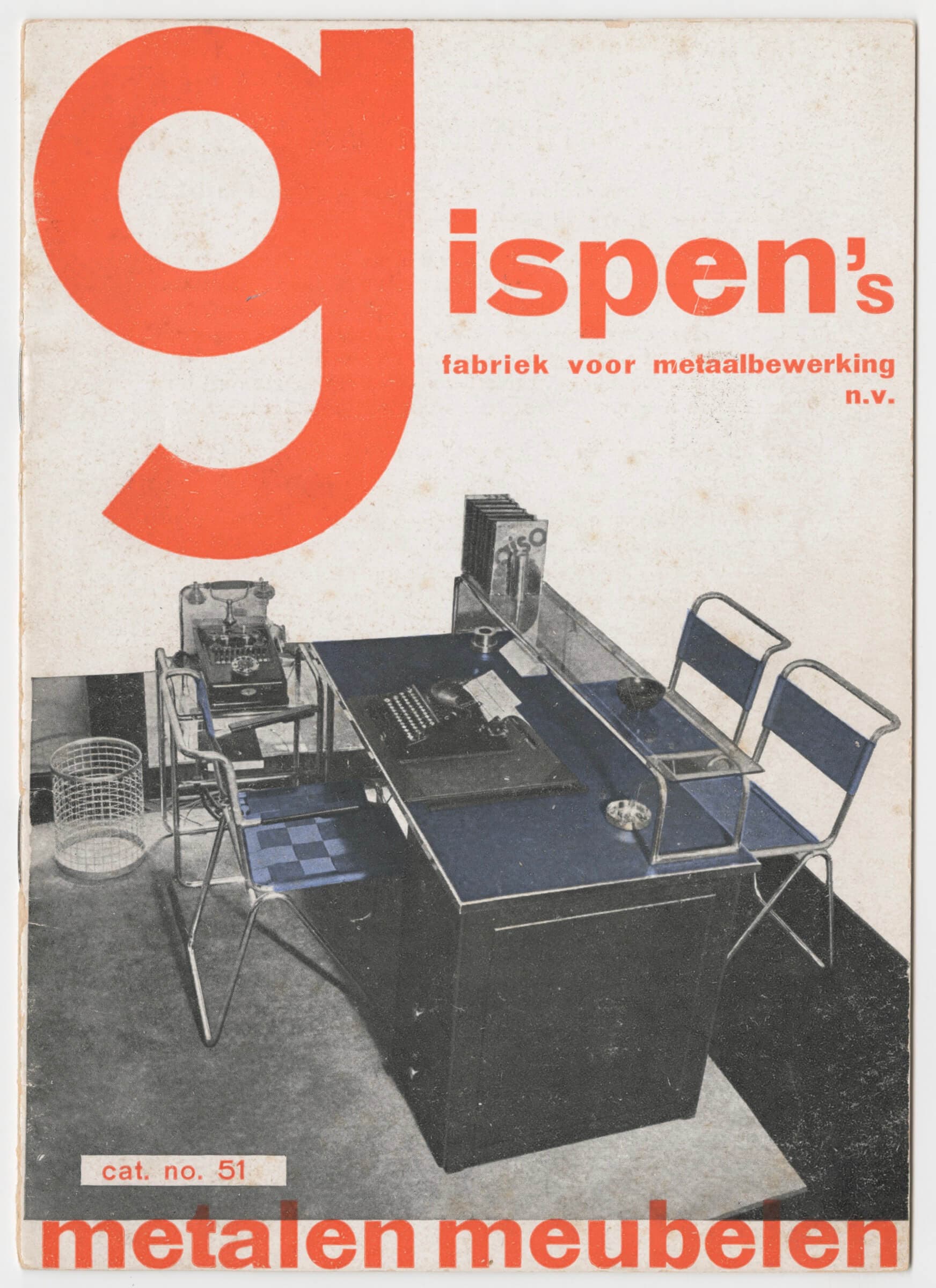 Gispen. Catalogus Giso lampen cat. no. 51, z.d. Collectie Het Nieuwe Instituut, GISP 55 