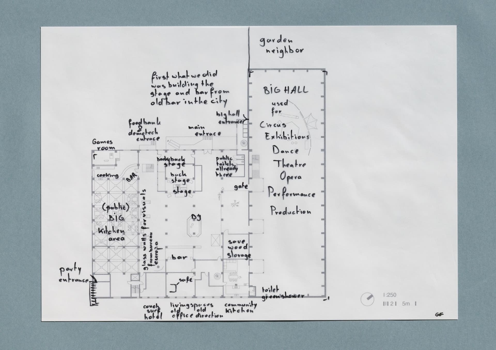  Landbouwbelang. Ground Floor. From: Architecture of Appropriation. On Squatting as Spatial Practice. 
