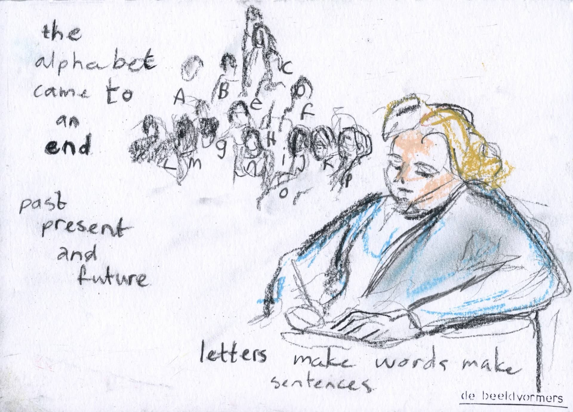 Thursday Night with Chus Martínez and Beatrix Ruf. Visual report by De Beeldvormers