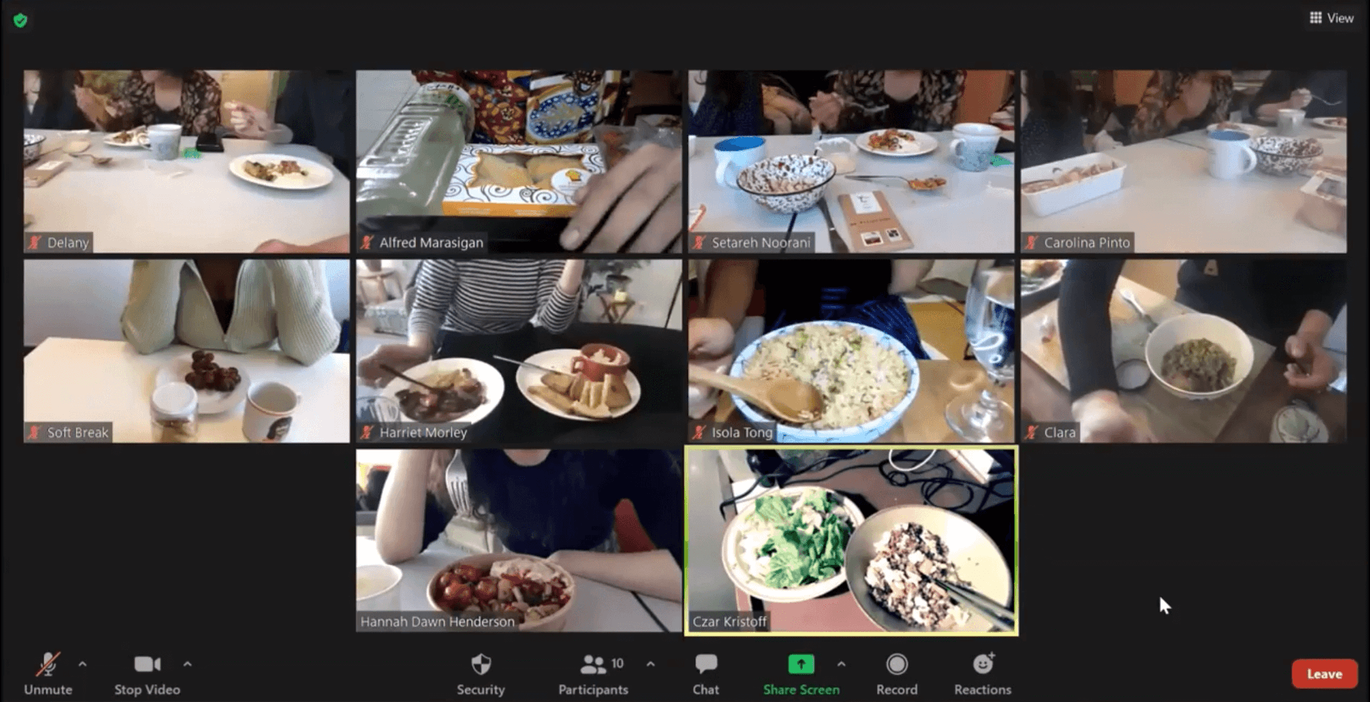 E-ting Mukbang, Working Group Gathering #5 