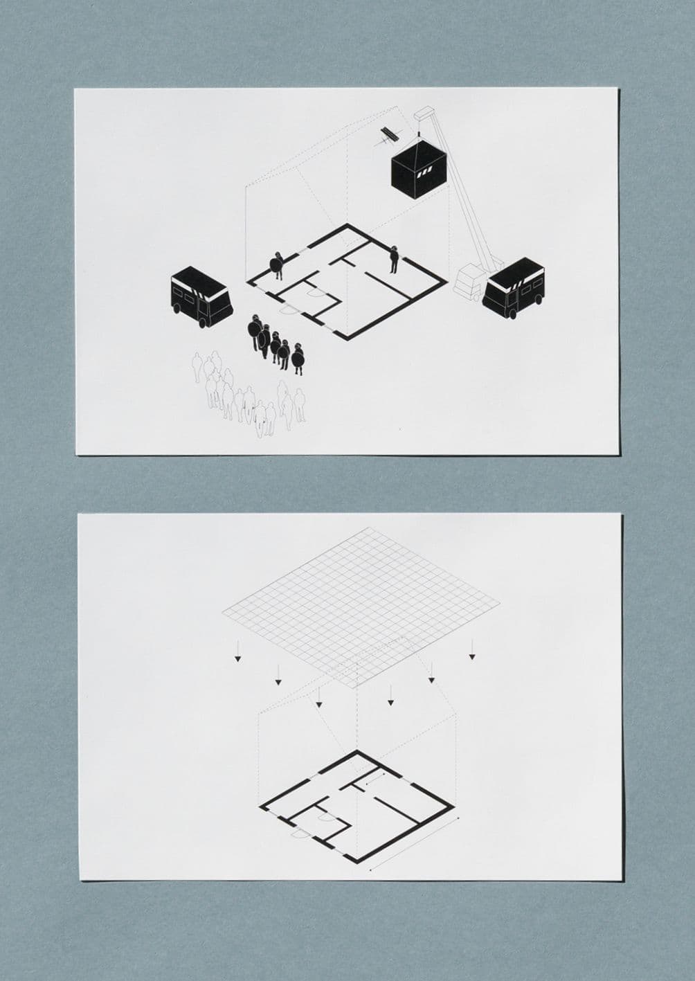 7) Beyond squatting: eviction or legalization.
From: Architecture of Appropriation. On Squatting as Spatial Practice. Drawings by Anastasia Kubrak. Photos by Johannes Scwartz. 
