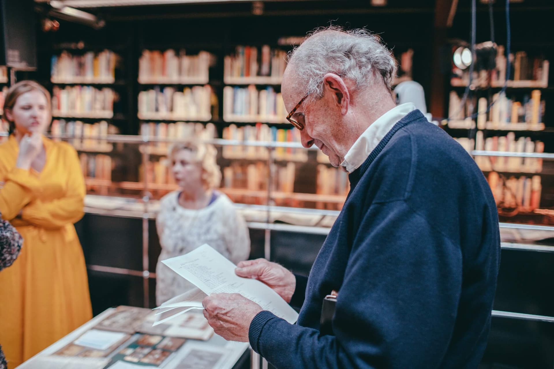 Collecting Otherwise: Building HERitage. Thursday Night Live! in Het Nieuwe Instituut. Foto: Simaa Al Saig 