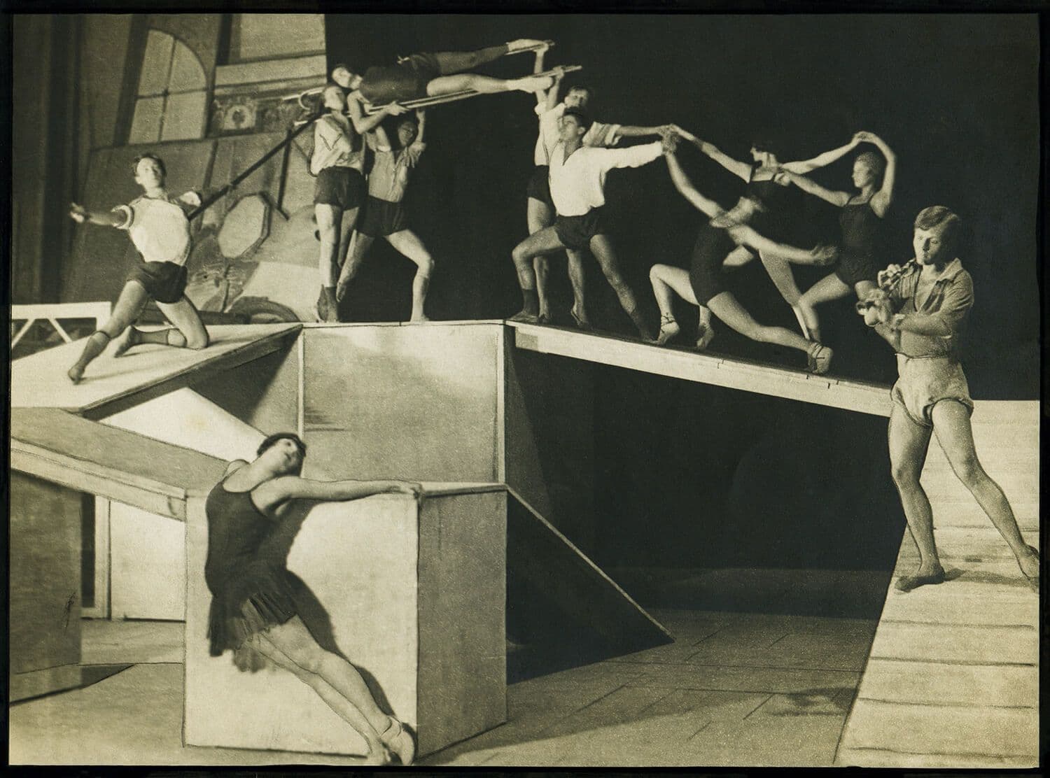 Repetitie Joseph the Beautiful, Odessa Theatre of Opera and Ballet, 1926
© K. Goleizovsky, B. Erdman & S. Vasilenko / Kas’ian Goleizovsky repository. Collection of the Goleizovsky family, Moscow