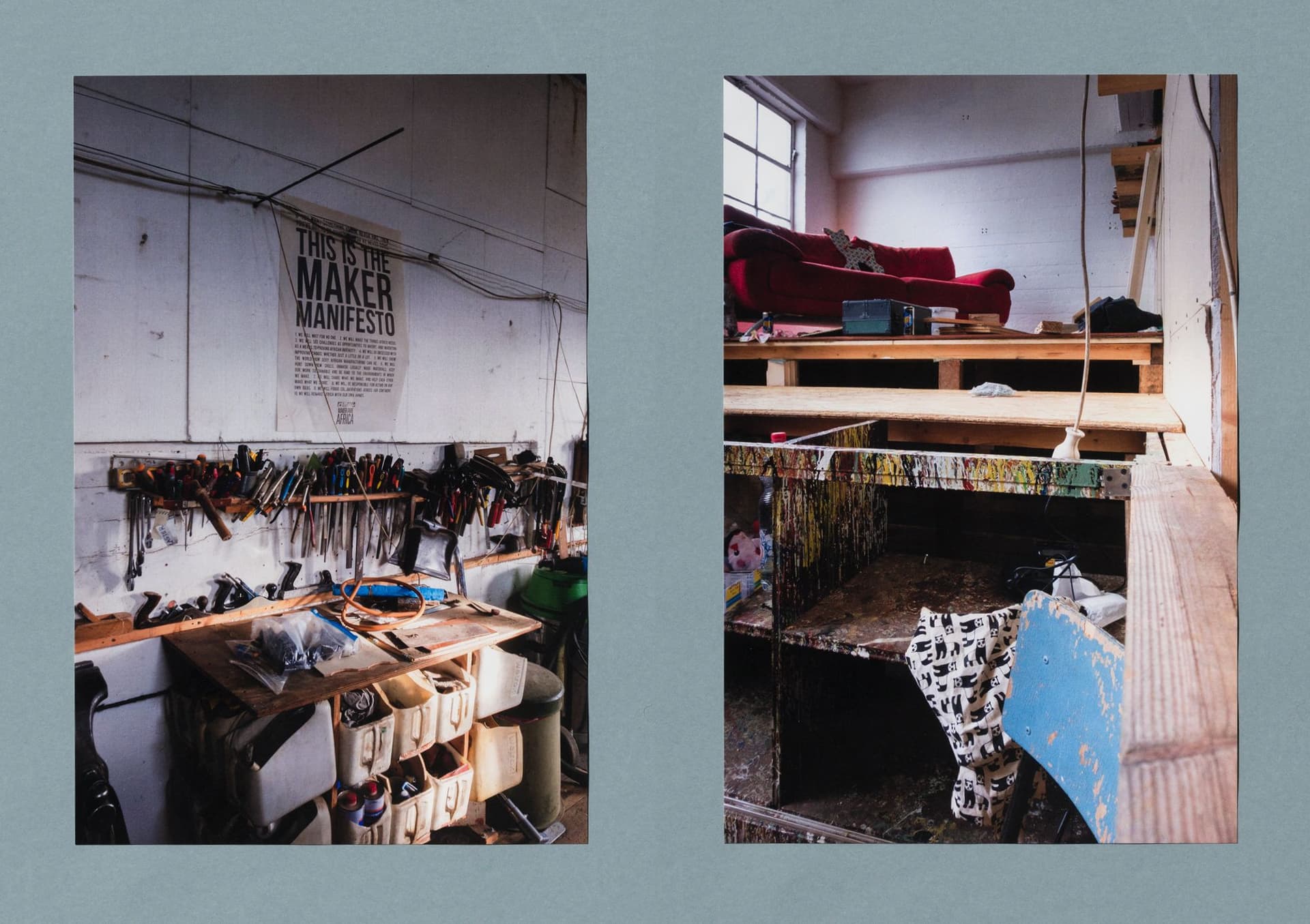  Landbouwbelang. First Floor. From: Architecture of Appropriation. On Squatting as Spatial Practice. Photo by Johannes Schwartz. 