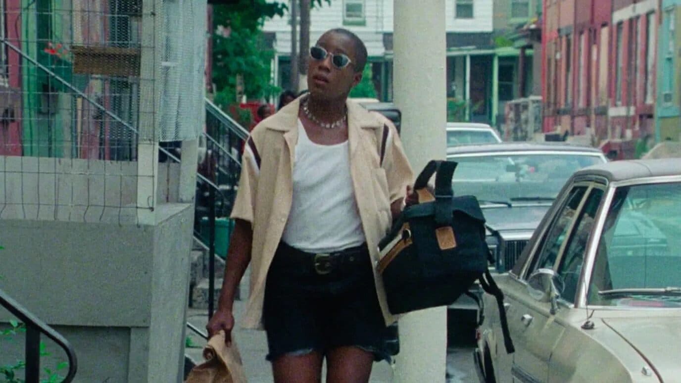 Filmstill uit The Watermelon Woman, geregisseerd door Cheryl Dunye, 1996 (met dank aan Jingletown Films) 