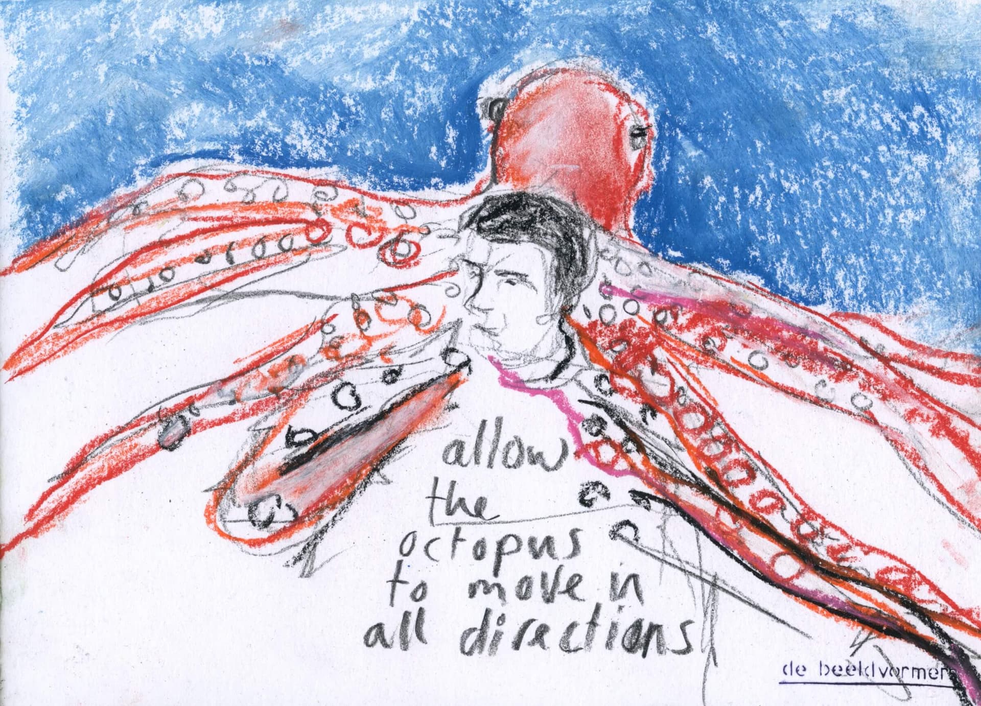 Thursday Night with Chus Martínez and Beatrix Ruf. Visual report by De Beeldvormers