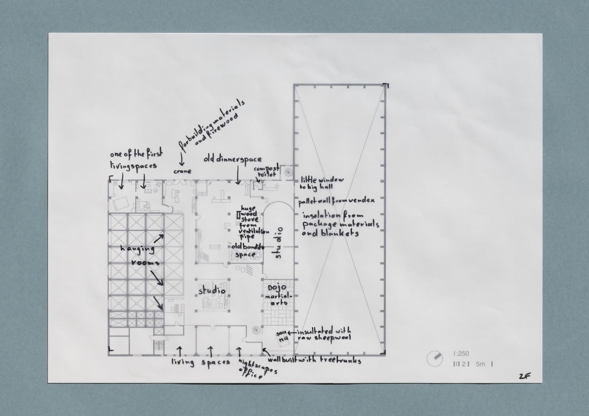  Landbouwbelang. Second Floor. From: Architecture of Appropriation. On Squatting as Spatial Practice. 