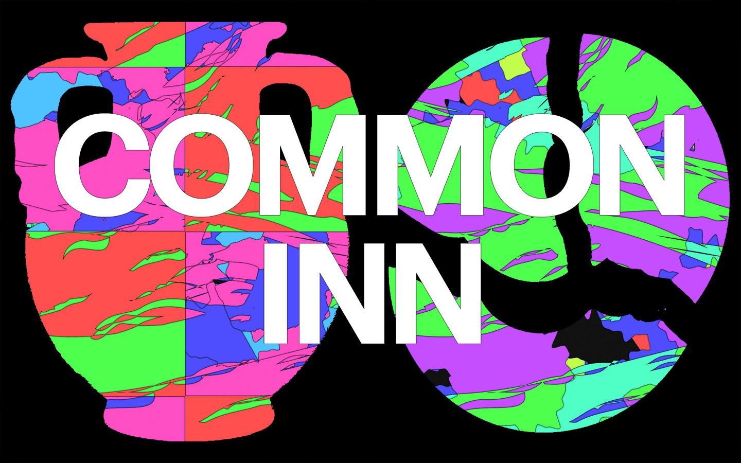Common Inn. Graphic design Gilles de Brock, 2019. 