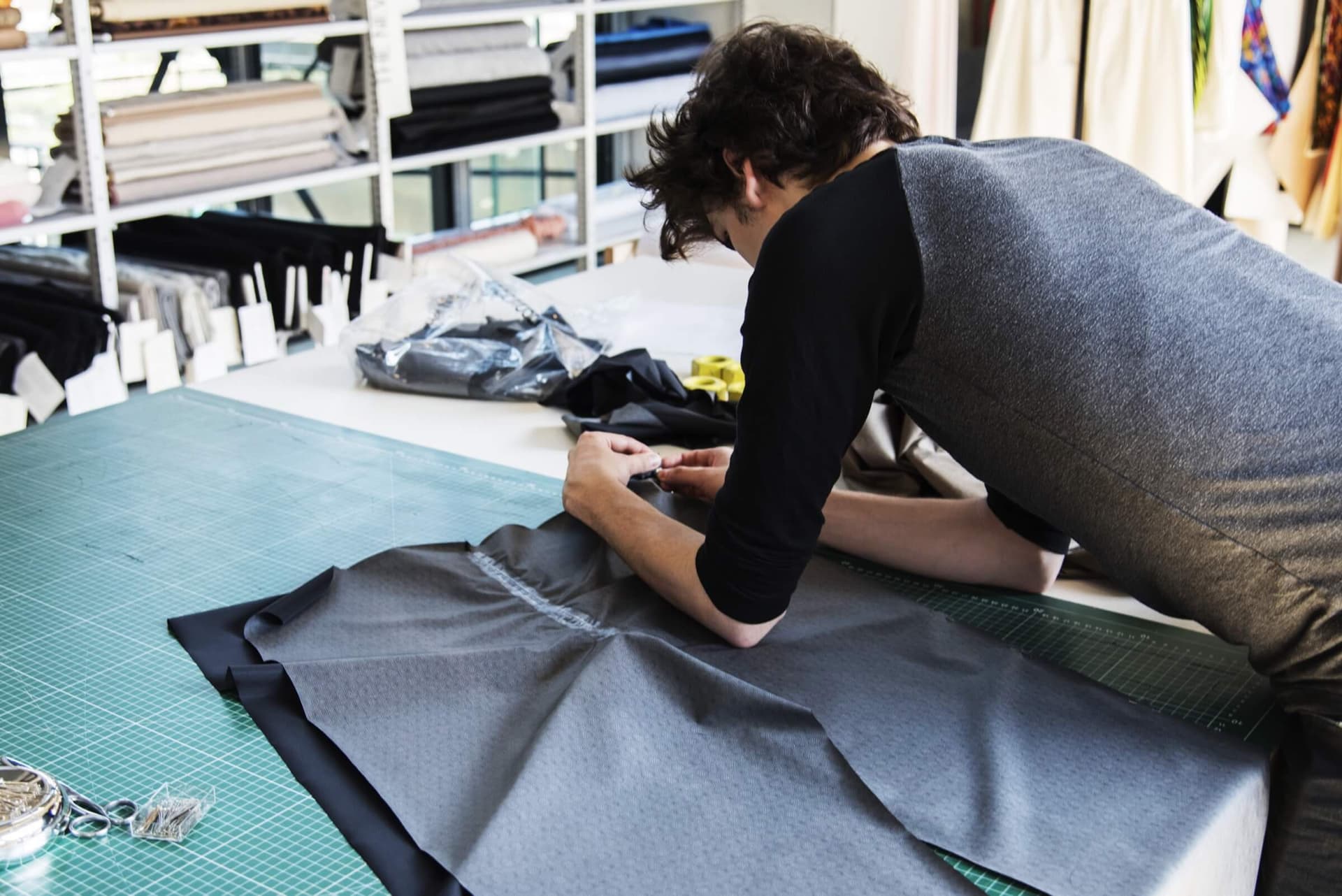 Waterproof trousers. Photo: Charlotte Kan, Het Nieuwe Instituut 