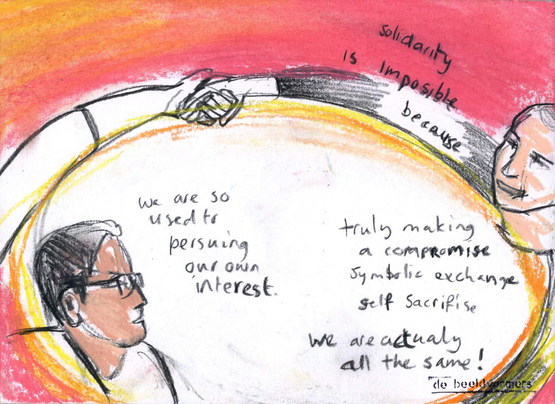 Thursday Night with Jack Self. Visual report by De Beeldvormers 