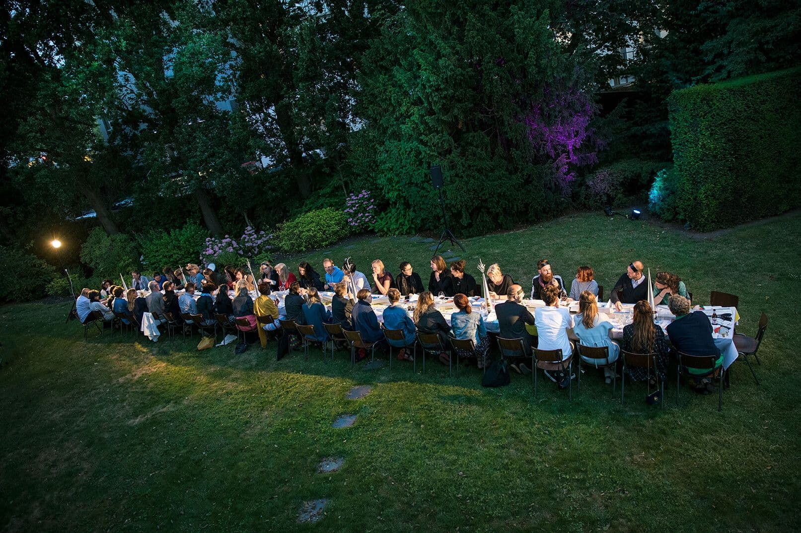 Chromatic Dinner 2018  / Het Nieuwe Instituut – Photo: Aad Hogendoorn 