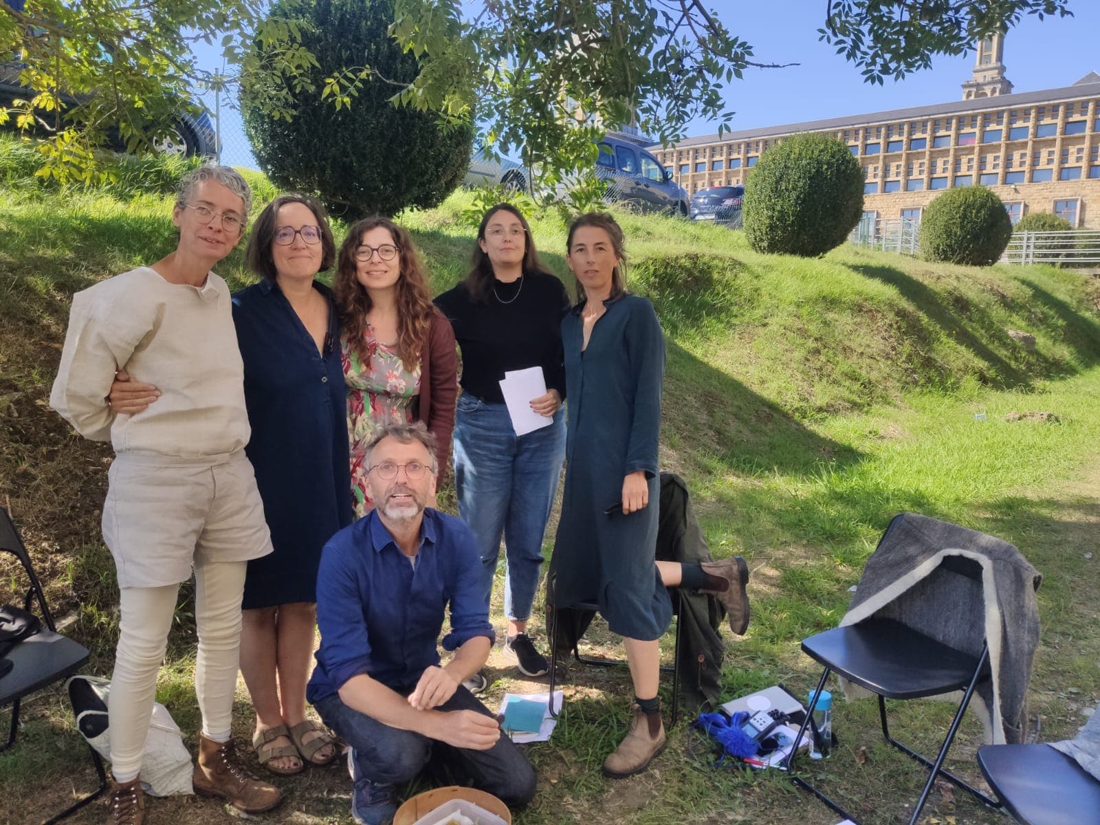 Asturias, Chiara, Ana, Pascale, Cynthia, Sophie and Erik. Photo: Wong&Krier