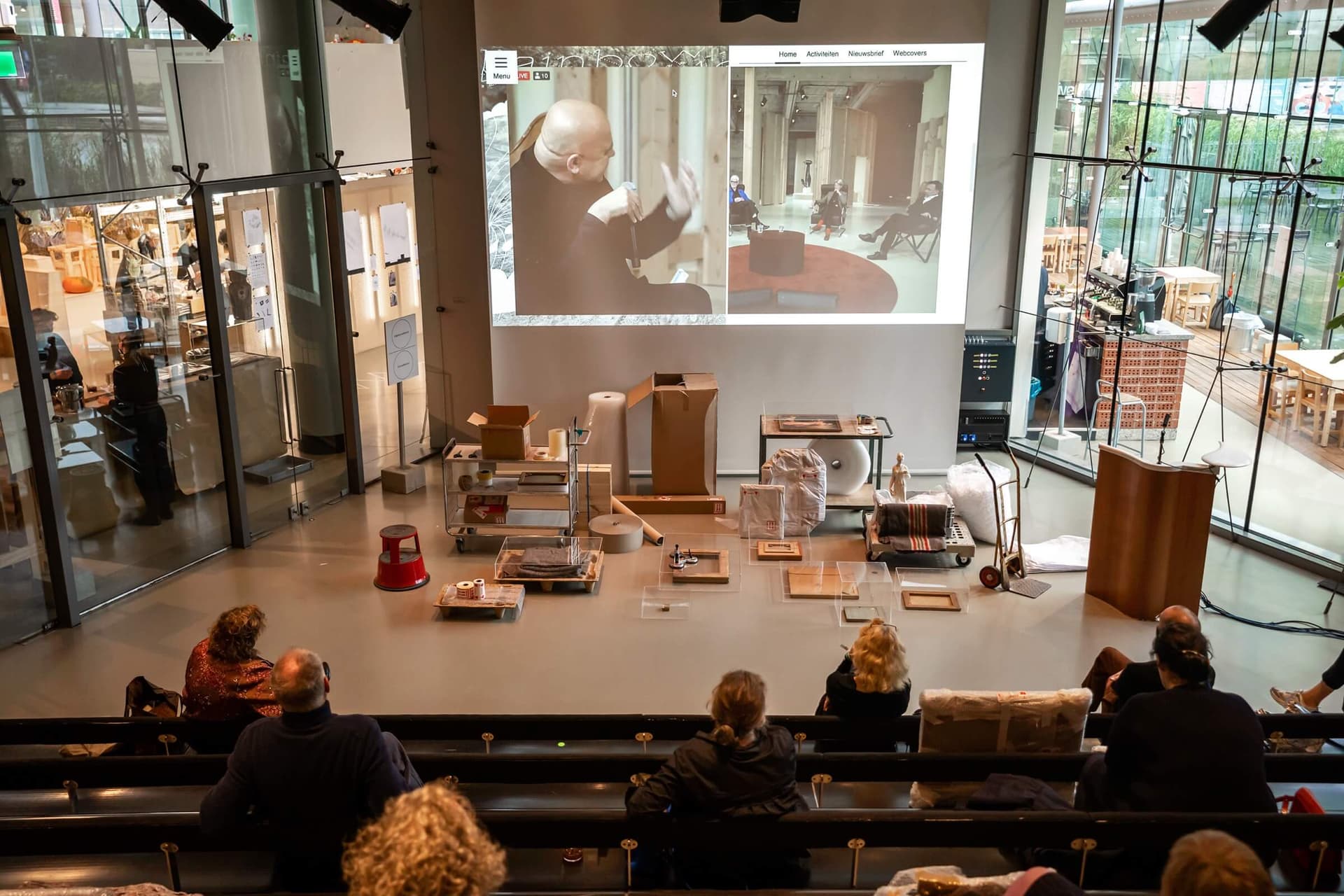 Opening Art on Display 1949-69. Photo Matthijs Immink. 