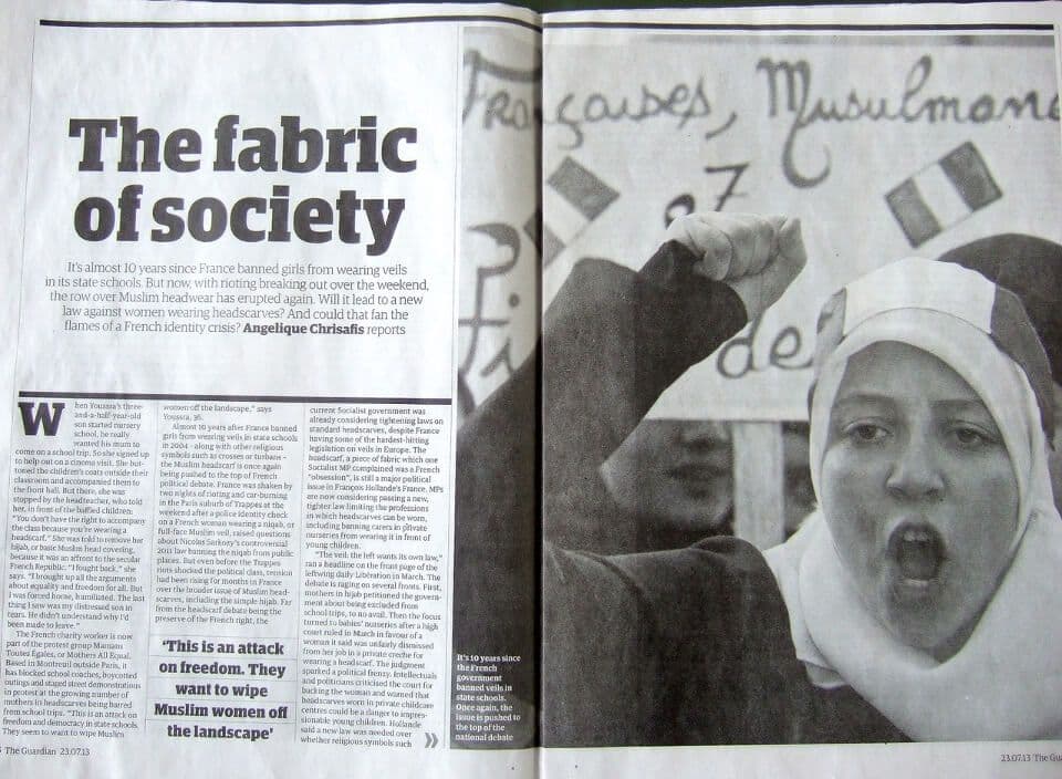 Archival footage, ongoing. The Guardian (23 July 2013). Image courtesy of the artist: Joke Robaard 