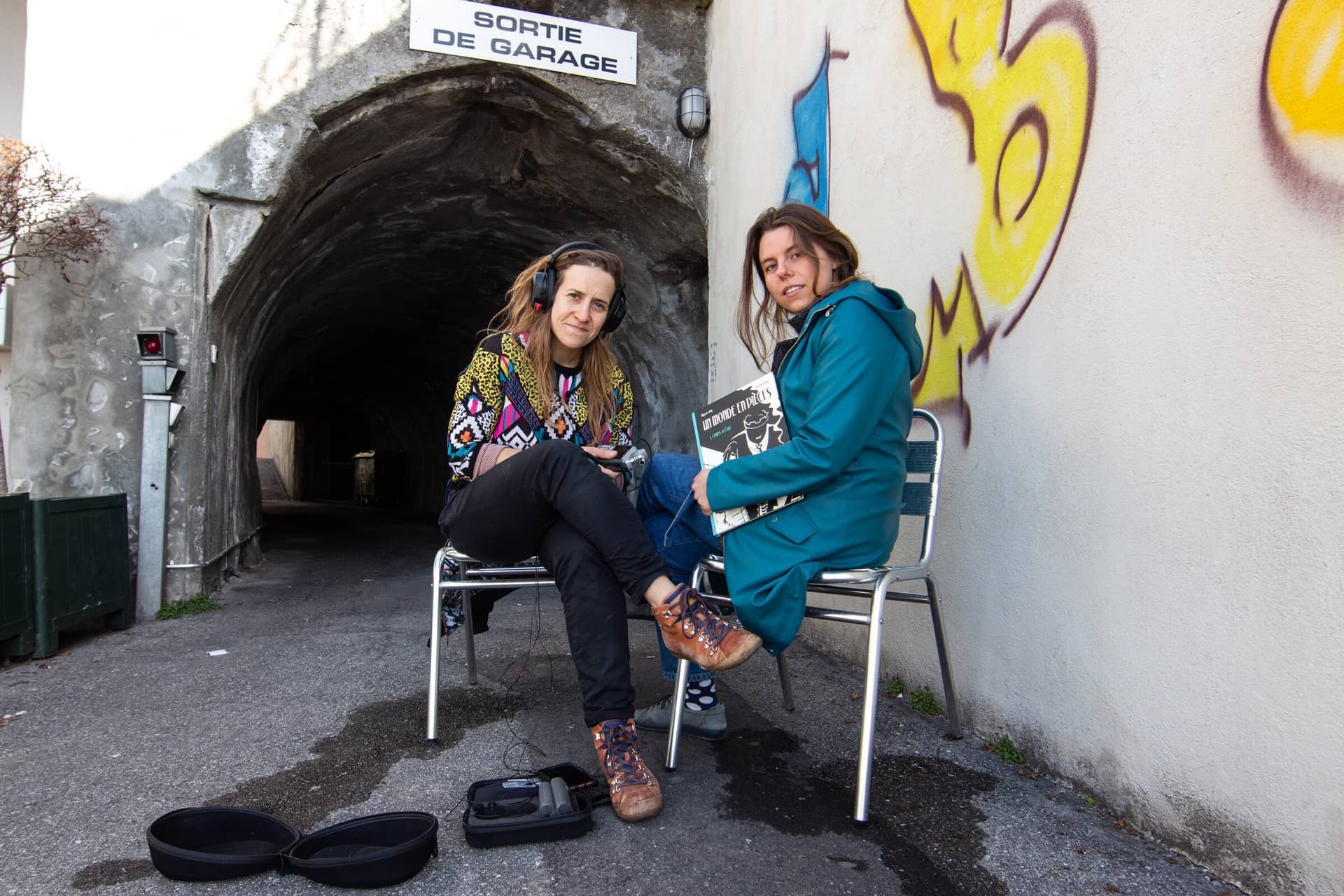 Karla Isidorou & Alexandra Bellon. Beeld: K&A. 