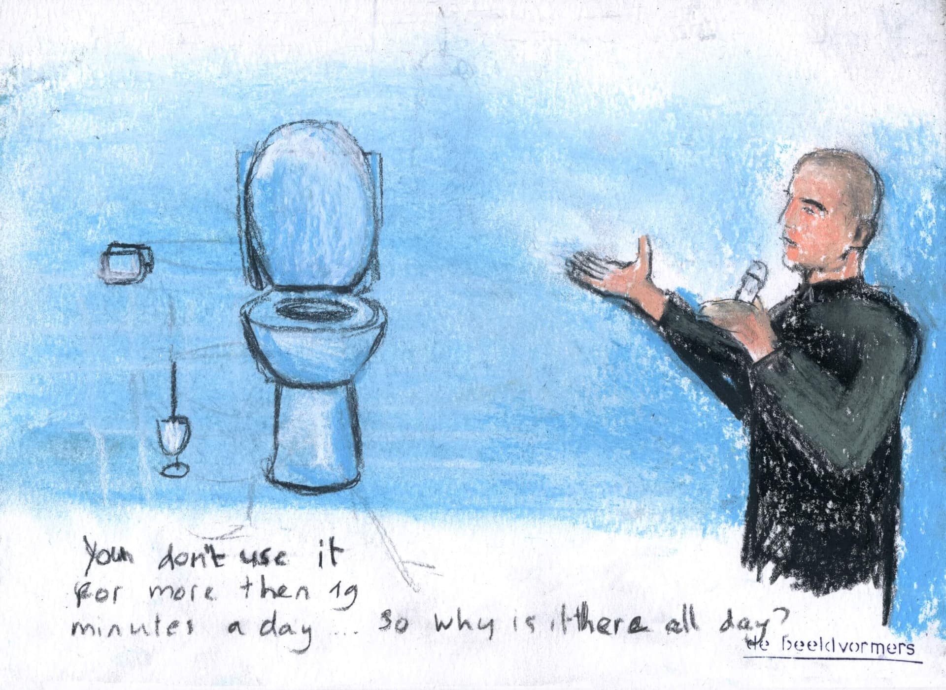 Thursday Night with Jack Self. Visual report by De Beeldvormers 