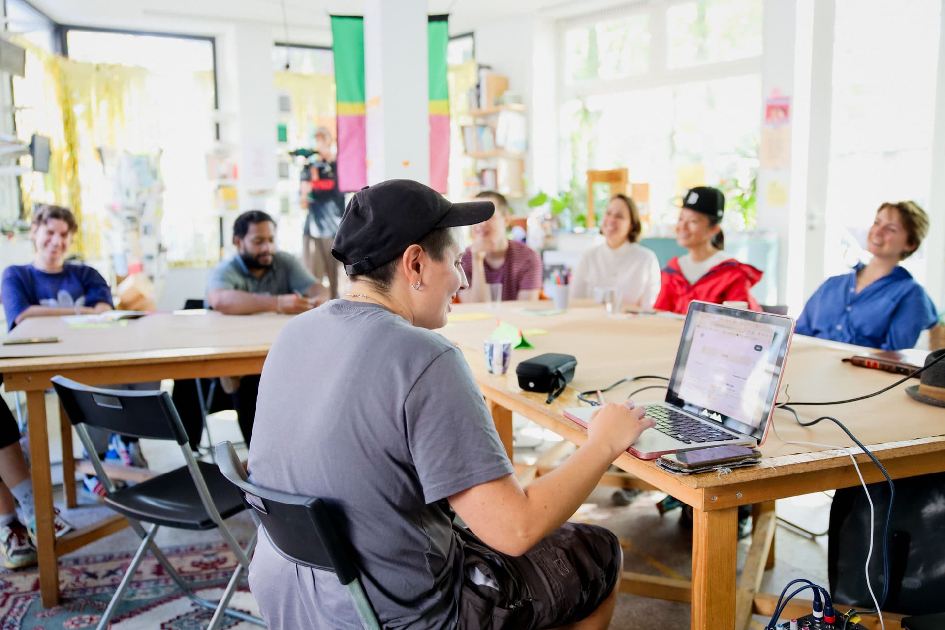 Workshop by Varia at the After Summer School 2025. Photo: Sarah Huiskamp