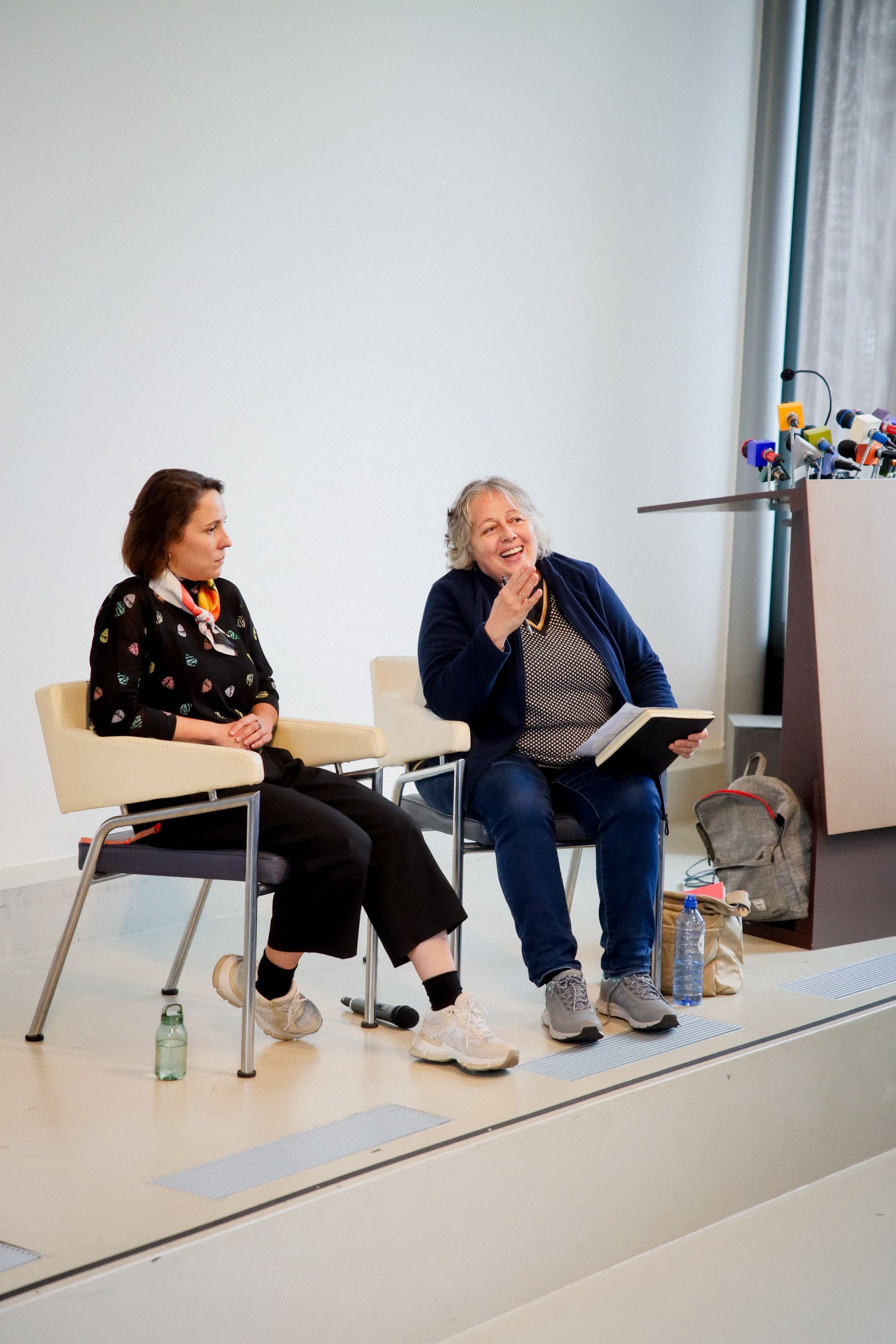 Rosi Braidotti at the After Summer School 2025. Photo: Sarah Huiskamp