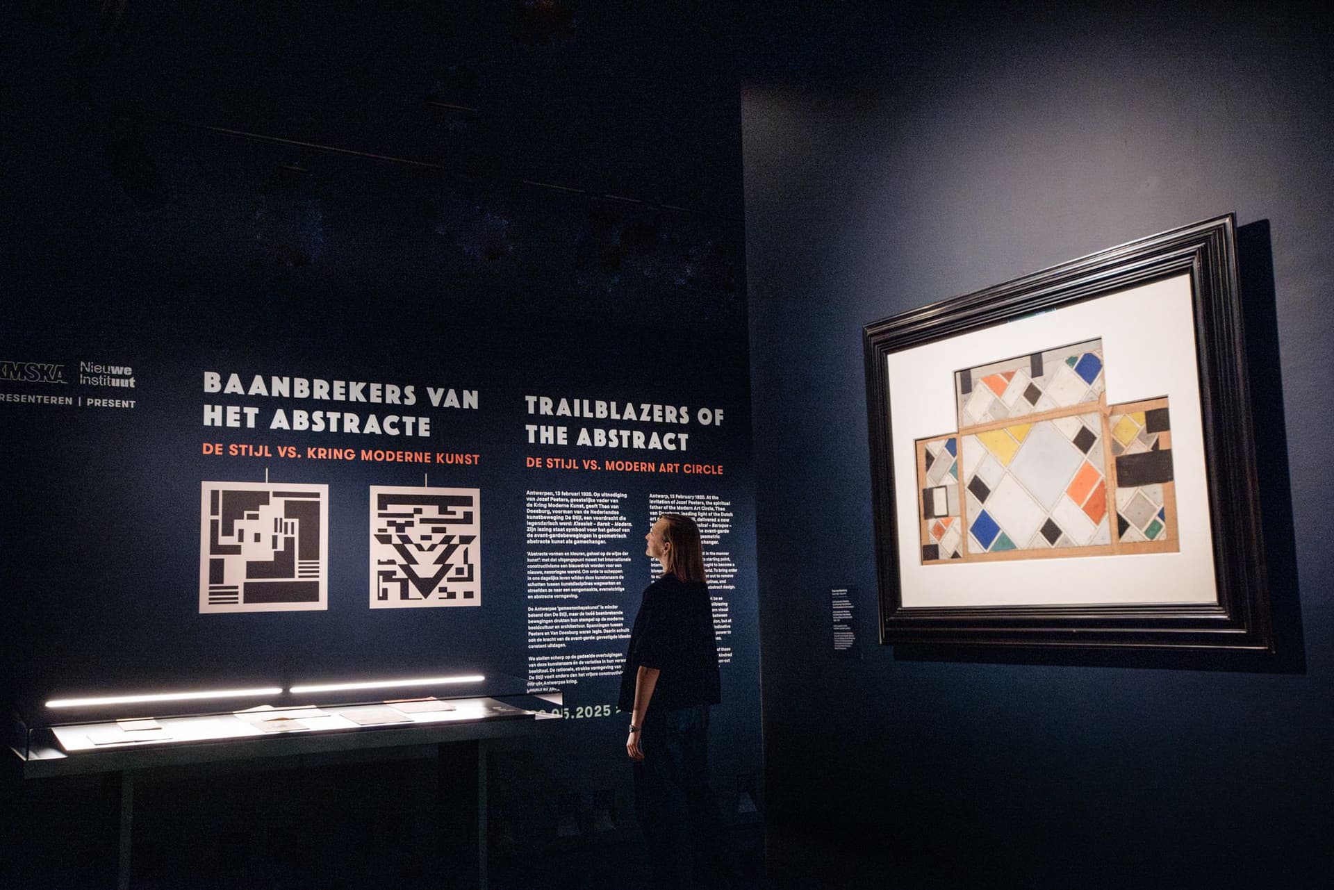 Baanbrekers van het abstracte. De Stijl versus Kring Moderne Kunst. Foto Sanne De Block.