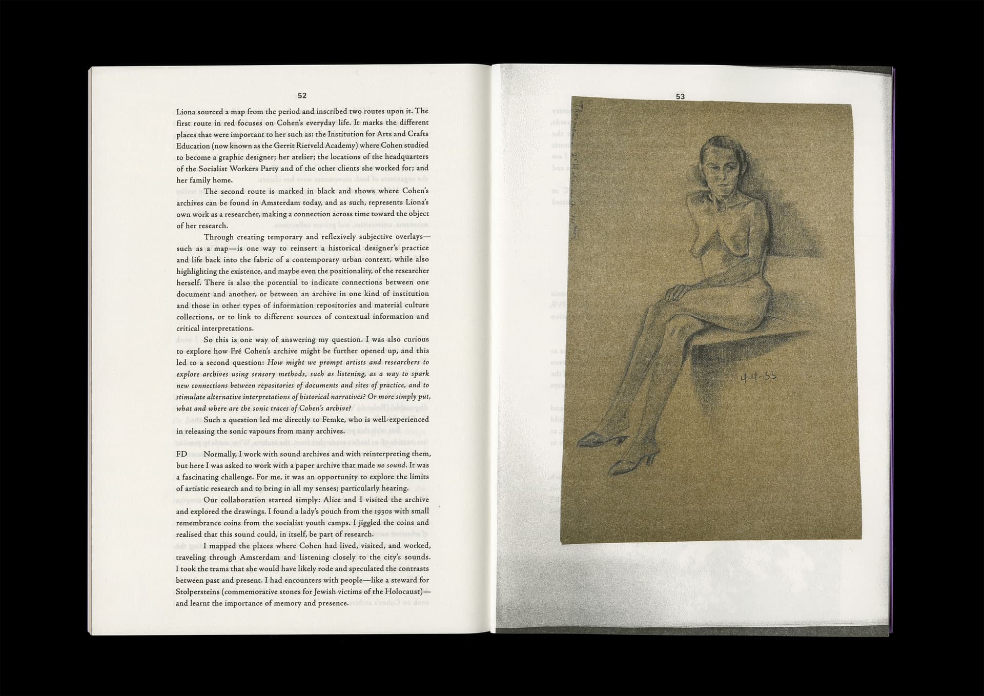 Excerpt from Clipping #2: Sum, Parts. Design by Catherine Hu and Cleo Tsw