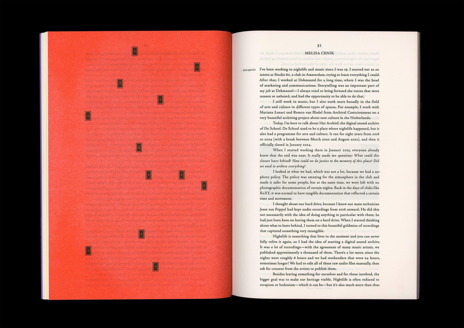 Excerpt from Clipping #2: Sum, Parts. Design by Catherine Hu and Cleo Tsw