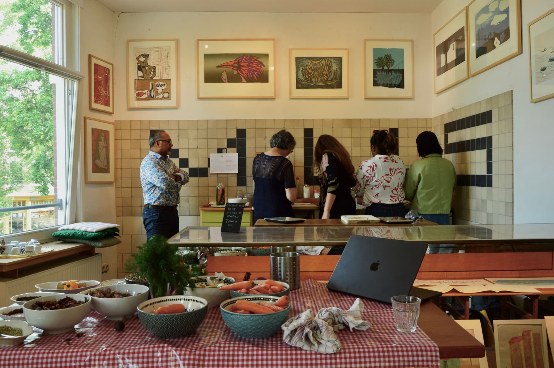 Convivium workshop at Verhalenhuis Belvédère, Rotterdam.